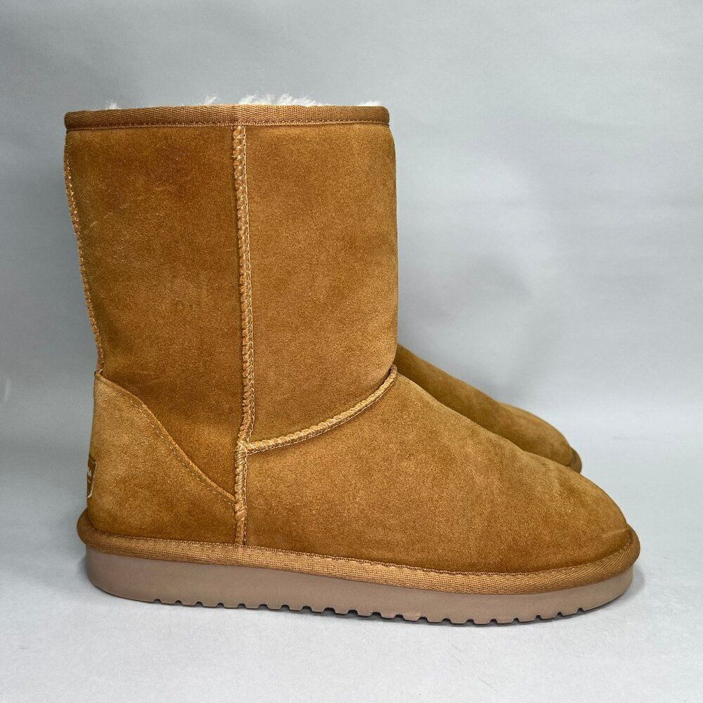Koolaburra Women's Size 9 Koola Short Chestnut Suede‎ Winter Boots
